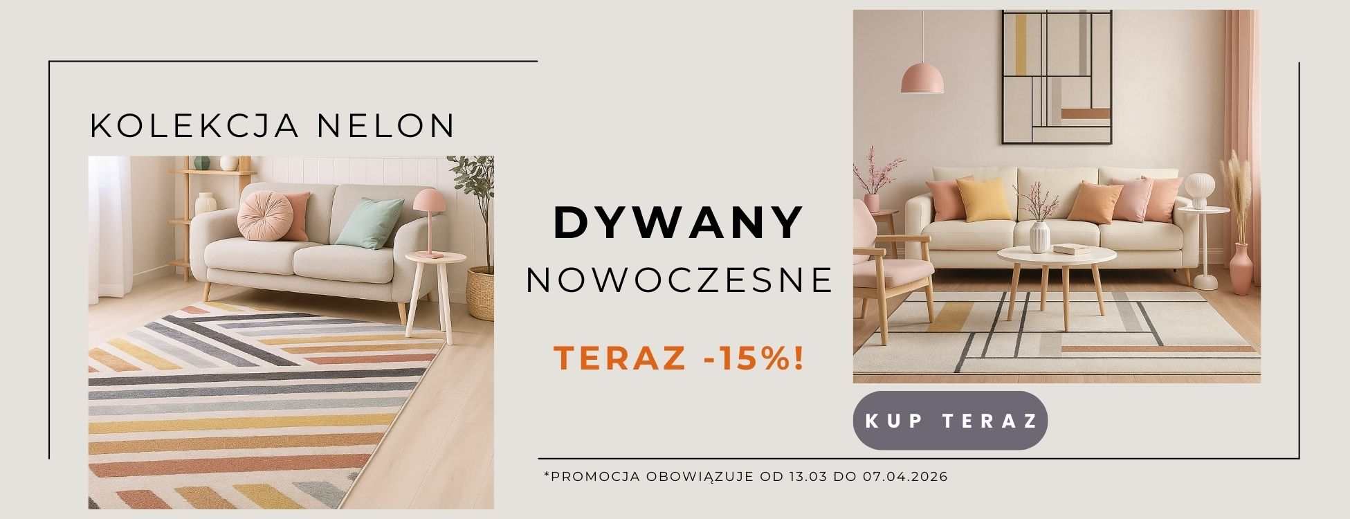 Dywany nowoczesne Nelon